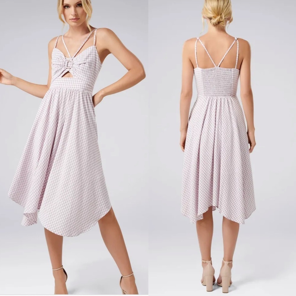 NWT Ever New Melbourne Gazelle Hanky Hem Dress